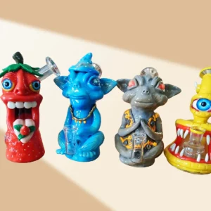 3D Handcrafted Glass Bong | Mystery Design Surprise