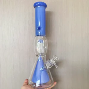 15″ Beaker Bong with Collins Perc & Seed of Life Perc