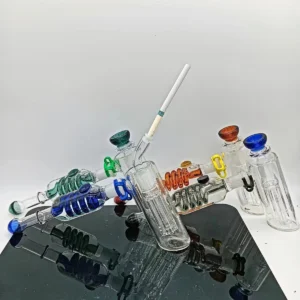 Freeze Pipe Glycerin Bubbler Pipe