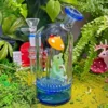 6″ Frog Mushroom Cloche Glass Bong