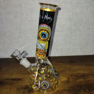8″ Mini Beaker Glass Bong