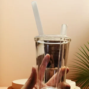 Portable and Discreet Glass Cup Bubbler Bong