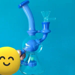 7″ Recycler Ball Dab Rig Bong with Disc Perc